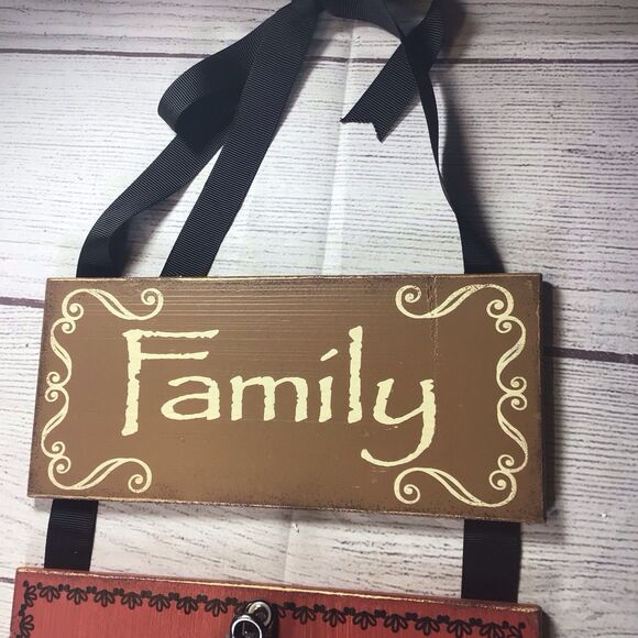 Vintage Love Of Family Greatesy Blessing Hanging Home Decor - Picture 3 of 13